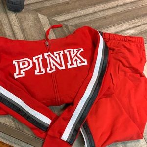 Victoria Secret PINK jogging set.